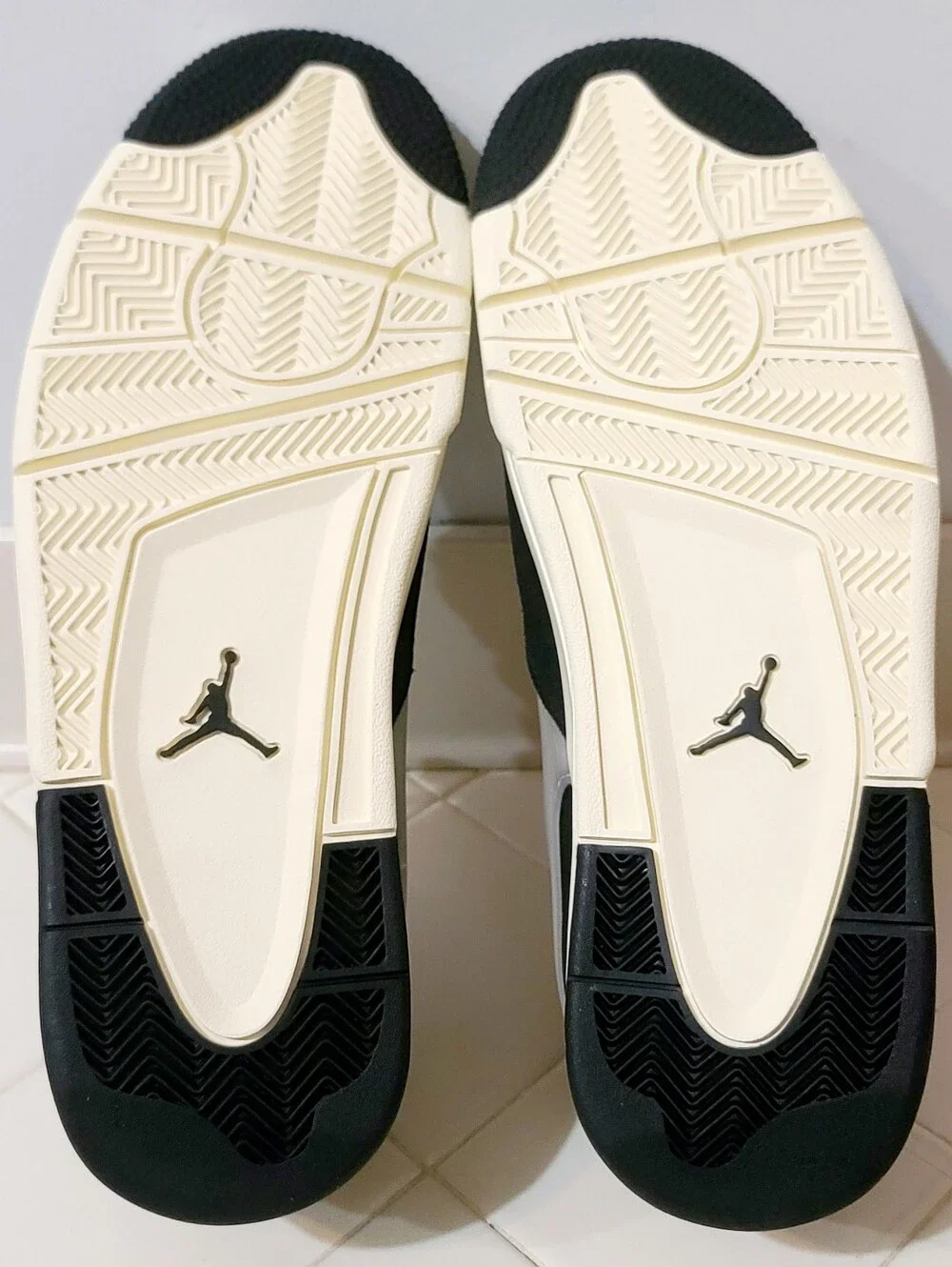 Air Jordan 4 RM Black Sail Men's Size 11.5